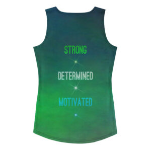 Women's Vitality Zest Strong-Determined-Motivated Tank Top