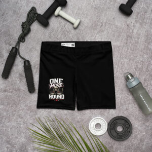 One More Round Ladies Black Shorts
