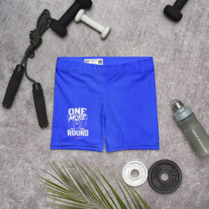 One More Round Ladies Blue Shorts