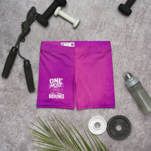 One More Round Boxer Ladies Berry Bright Shorts