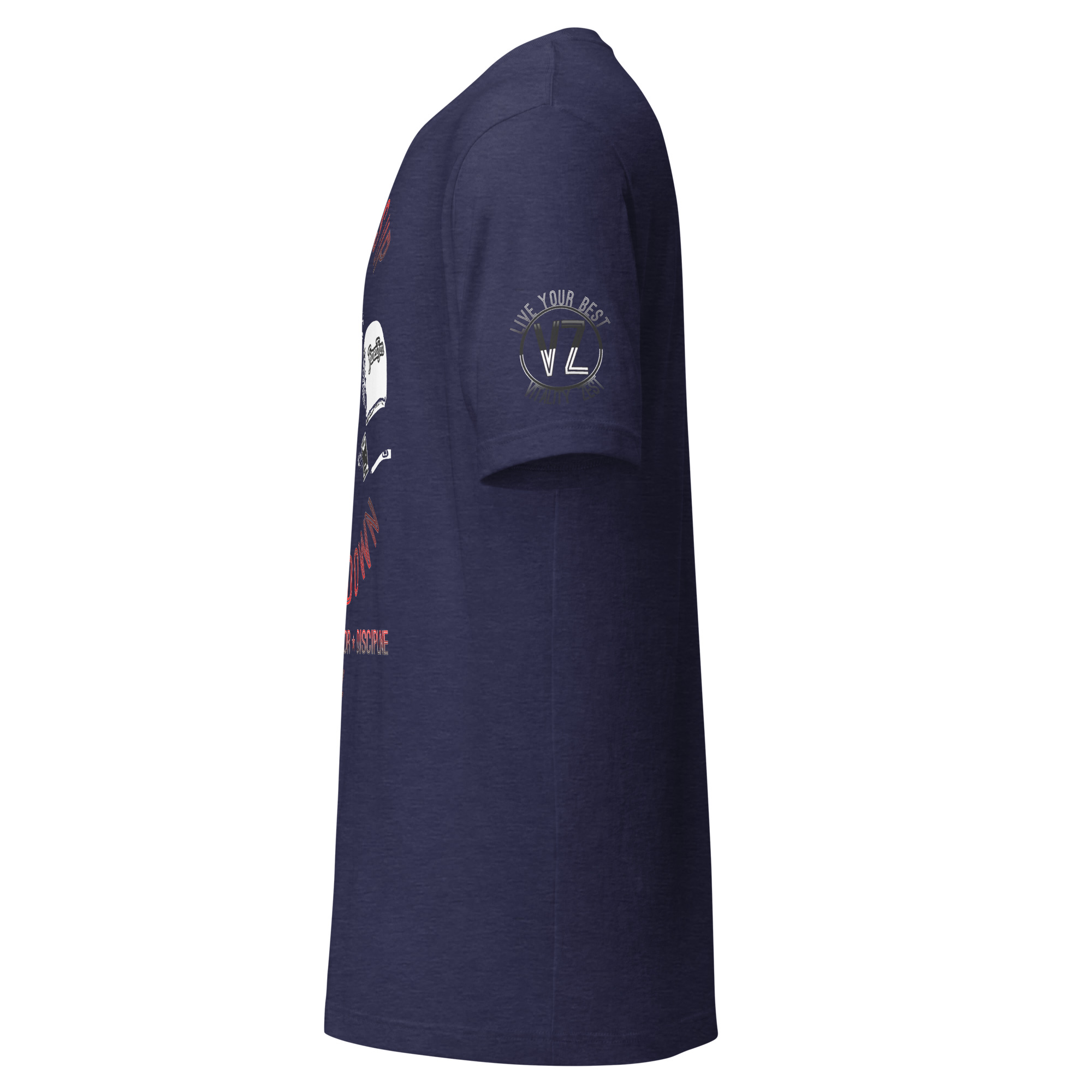Gloves Up Guns Down Strength-Honor-Discipline Unisex t-shirt - Image 6