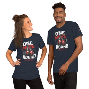One More Round Boxing Gloves No Quit Unisex Tee