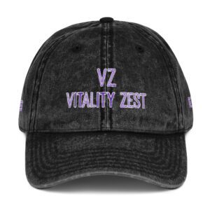 Vitality Zest Vintage Cotton Twill Cap