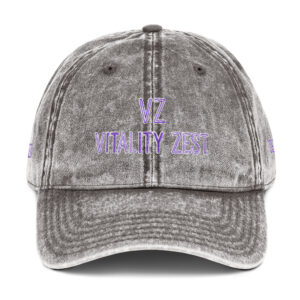 Vitality Zest Vintage Cotton Twill Cap