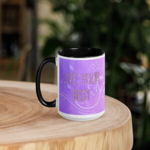 Live Your Best VZ Purple Mug