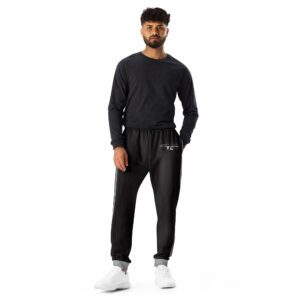 VZ Men's Black Pattern Joggers