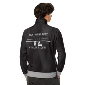 VZ Men's Black Give Your Best Track Jacket